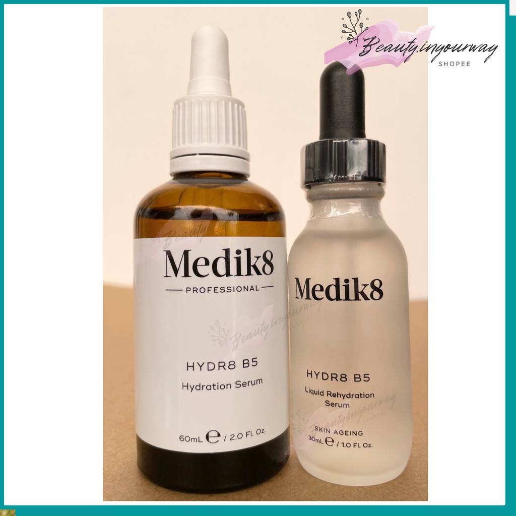 [30/60ml] Tinh chất cấp ẩm phục hồi da Medik8 Hydr8 B5