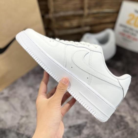 Giày Thể Thao Sneaker Nam Nữ Af1 All white Full Trắng Màu Toàn Dân Bản SC 1:1 -Tặng Tất