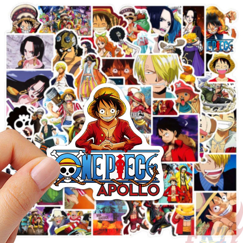 ❉ ONE PIECE STAMPEDE Series 01 Stickers ❉ 50Pcs/Set DIY Fashion Luggage Laptop Skateboard Doodle Decals Stickers