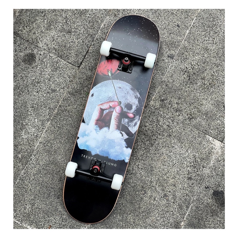 Ván Trượt Skateboard Cao Cấp Mỹ - PLAN B MCCLUNG MOON SHOT CUSTOM COMPLETE 8.12