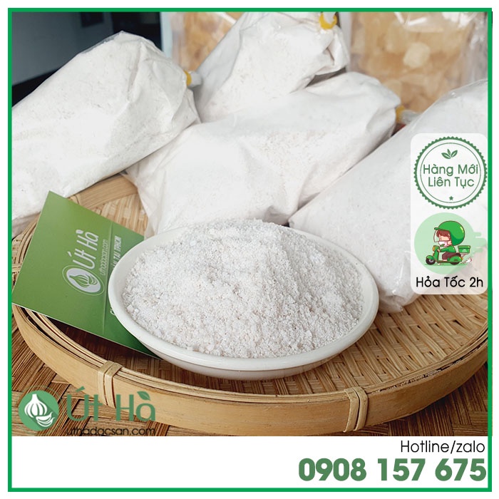 Muối Hầm Quảng Ngãi Bịch 300gr Nung Từ Nồi Đất Theo Phương Pháp Thủ Công - Út Hà Đặc Sản