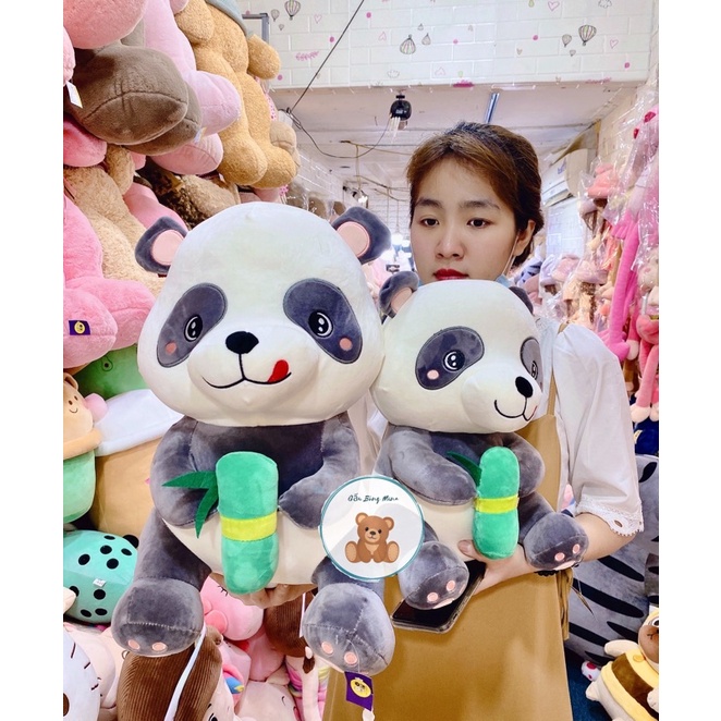 Gấu Bông Gấu Trúc Panda Ngồi Dễ Thương - Gấu Bông Mina