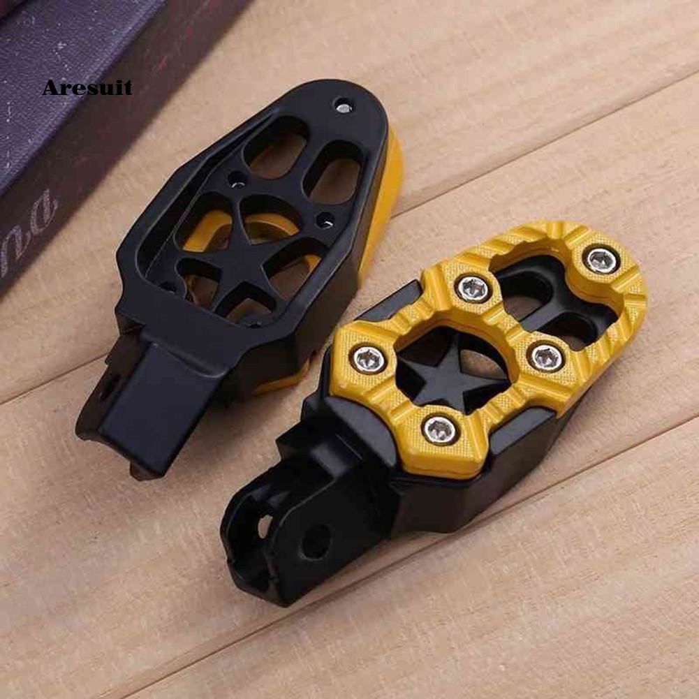 Set 2 Gác Chân 8mm Bằng Kim Loại Cho Xe Mô Tô Địa Hình
