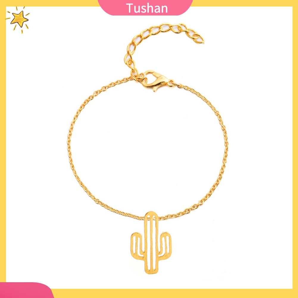 Vòng tay hình cây xương rồng độc đáo