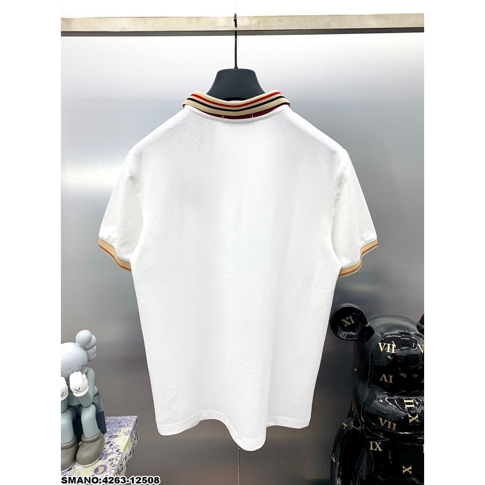 Áo thun nam ngắn tay cổ polo thêu logo BB, vải cotton sang trọng, dày dặn co giãn bốn chiều VBSHOP05