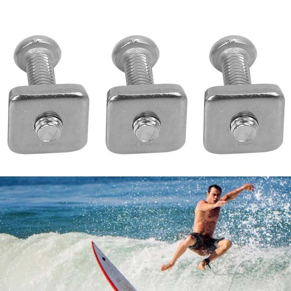 Set 3 Ốc Vít Gắn Ván Lướt Sóng Kèm Tấm Vít Đơn Chuyên Dụng