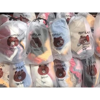 combo 3 đôi tất gấu nam nữ