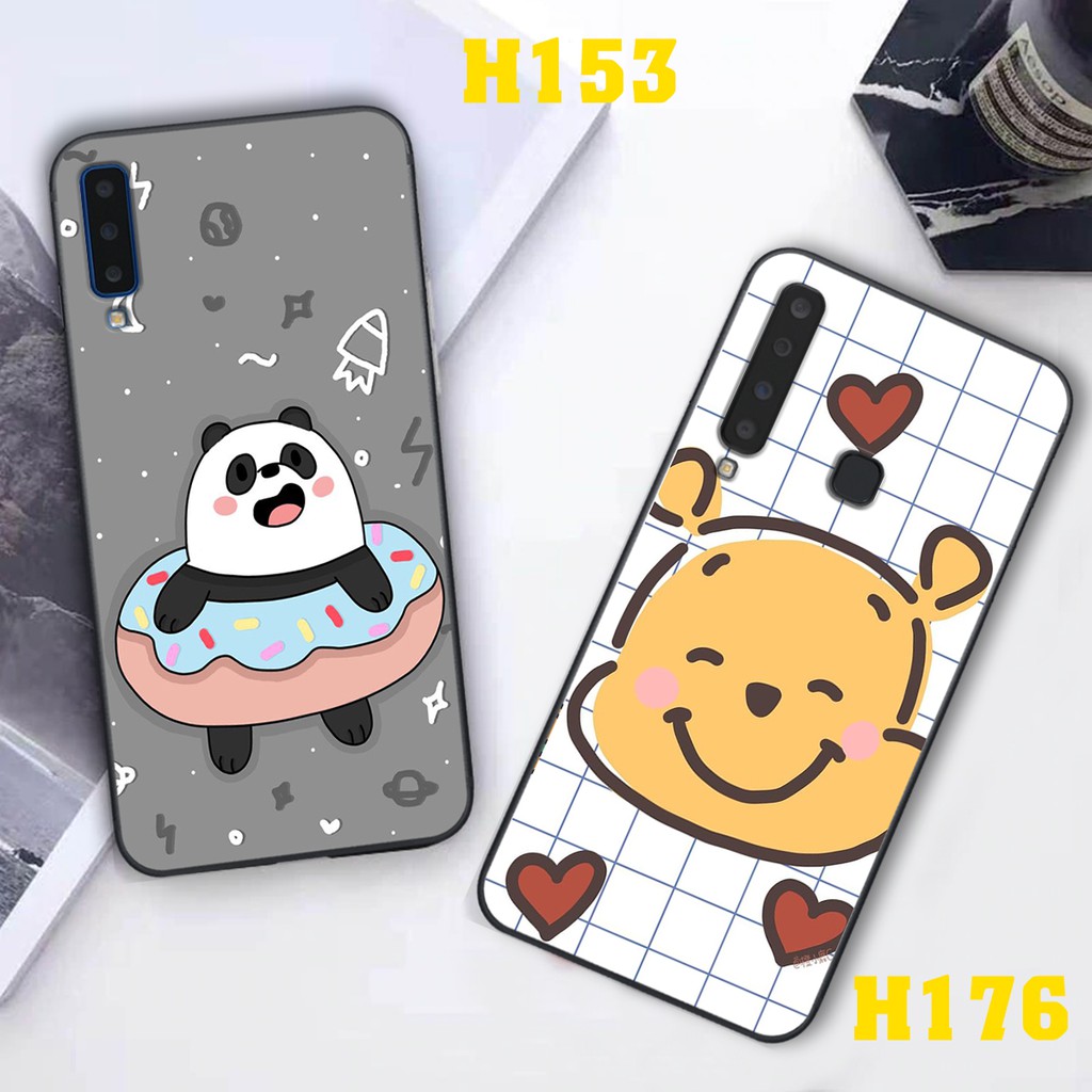 HÀNG HOT  Ốp Samsung A7 2018 - Samsung A9 2018  In Hình Gấu Cute