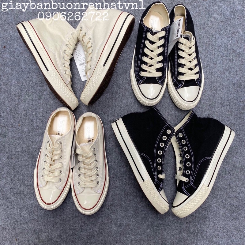 Giày thể thao nam nữ Converse 1970s Tặng kèm boxbill Tất