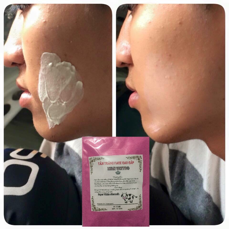 Tắm trắng mặt Milk White (dùng được 4~6 lần) | BigBuy360 - bigbuy360.vn
