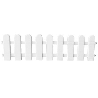 Outdoor garden, wooden fence, white fence, Christmas decoration fence