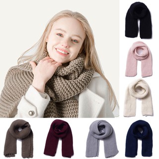 Khăn len dày dặn choàng cổ handmade thời trang cho nam nữ