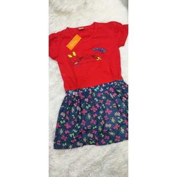 Đầm bé gái thun cotton 100% chính phẩm size đại