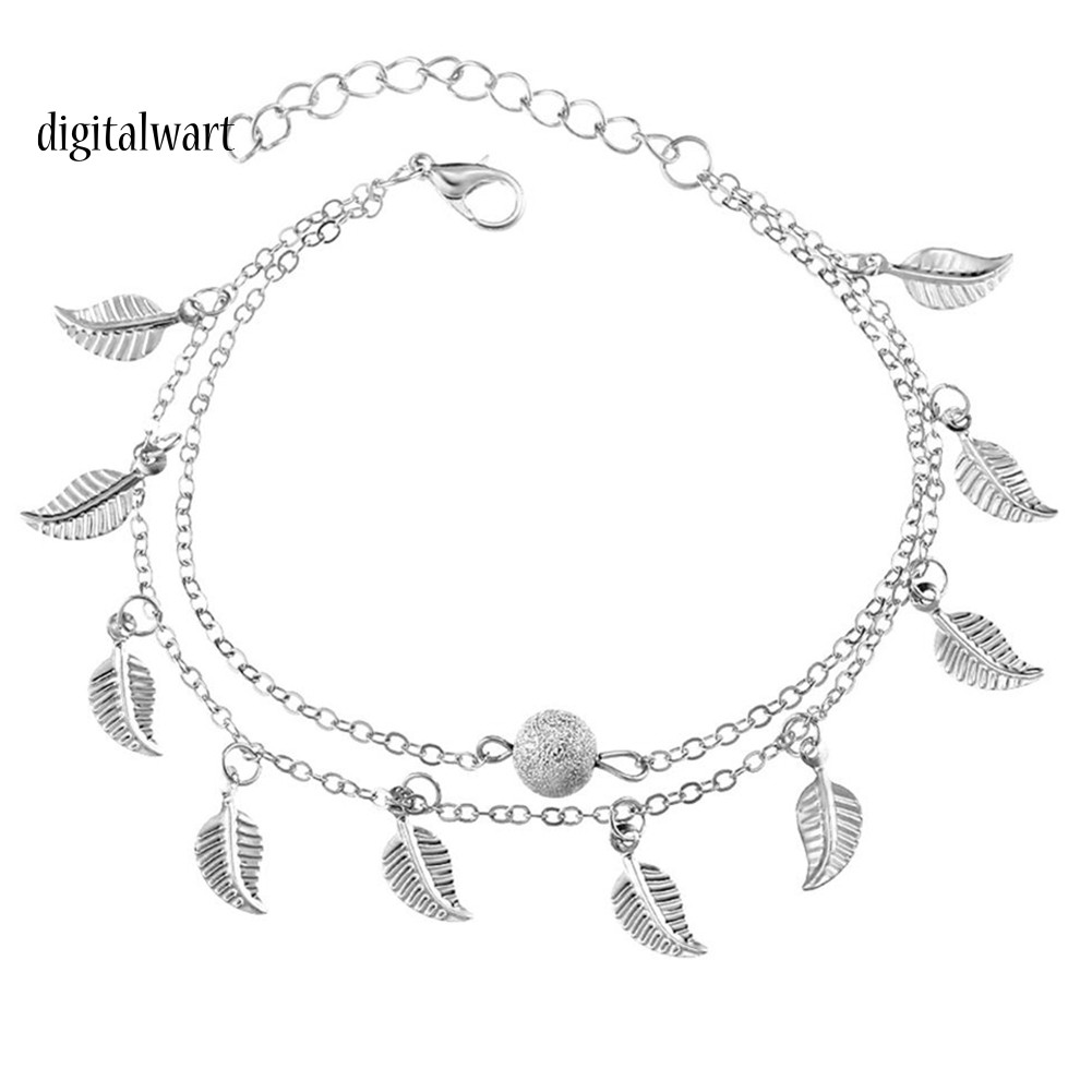 Lắc Chân Hợp Kim Hình Chiếc Lá Xinh Xắn Cho Nữ | BigBuy360 - bigbuy360.vn