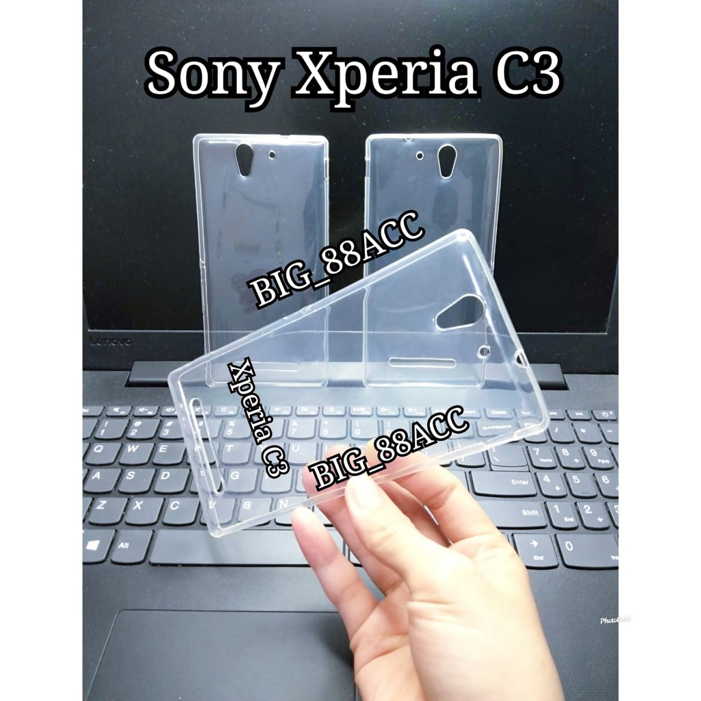 Ốp Điện Thoại Silicon Tpu Mềm Trong Suốt Hình Pudding Cho Sony Xperia C3 C3 Dual D2533 D2502 S55t S55u