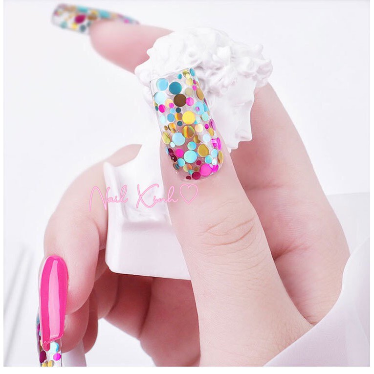 [ RẺ VÔ ĐỊCH] Kim tuyến đắp móng / ẩn gel trang trí nail siêu đẹp - hot nail