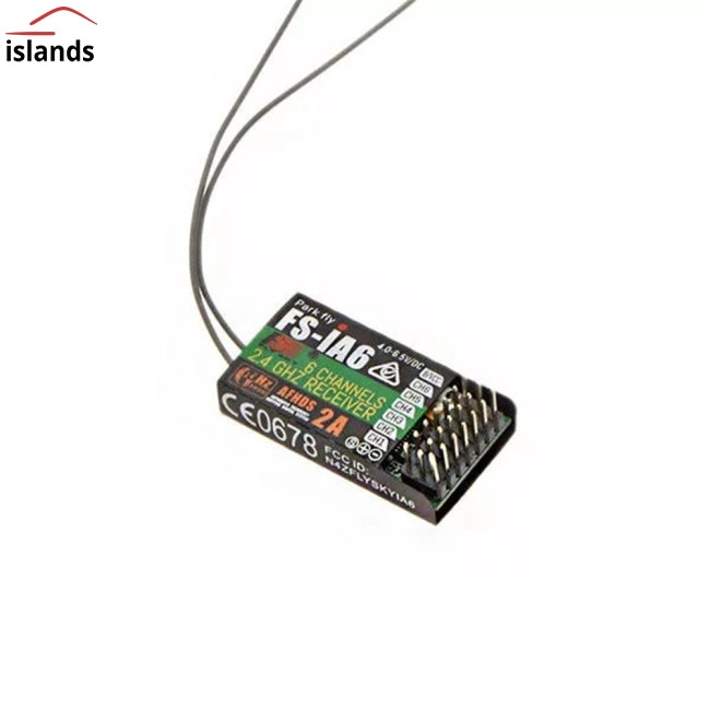 Bộ nhân tín hiệu FlySky FS-iA6 2.4G 6CH AFHDS cho bộ truyền tín hiệu FS-i10 FS-i6