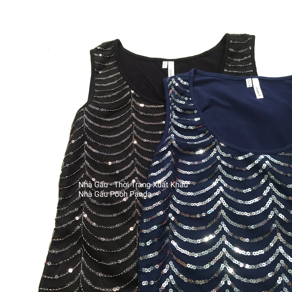 Áo tanktop xuất khẩu có kim sa STudio 140822