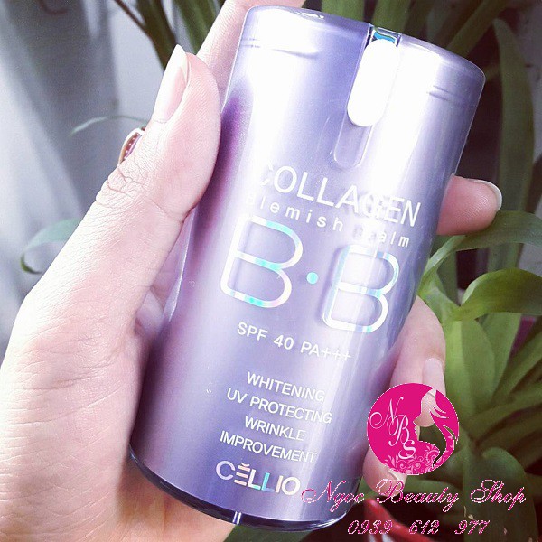 BB Collagen Cellio Kem nền