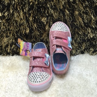 Giày Skechers đèn bé gái