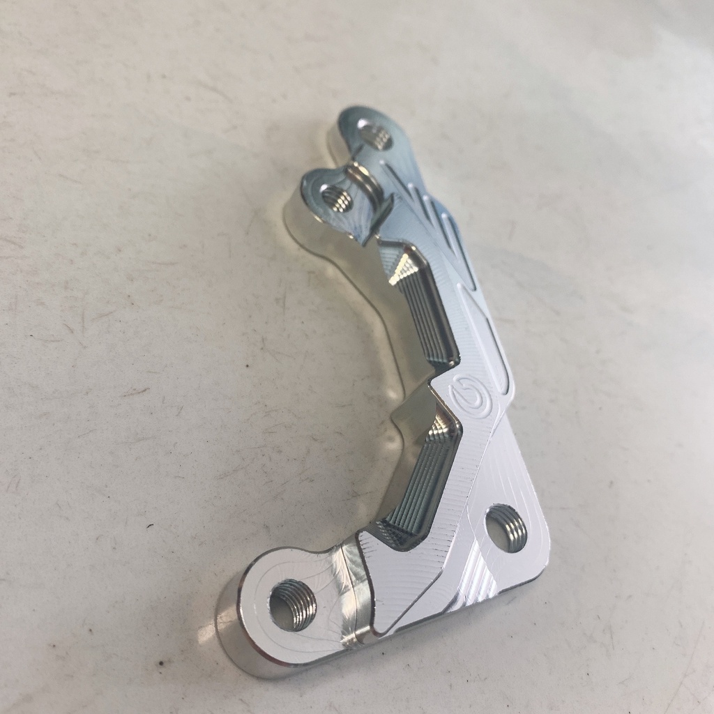 PÁT CNC - Pát Trước xe Exciter Ex135 gắn Heo Dầu Trước Brcmbe Nissin Adelin 2piston đối xứng đi đĩa size 245mm