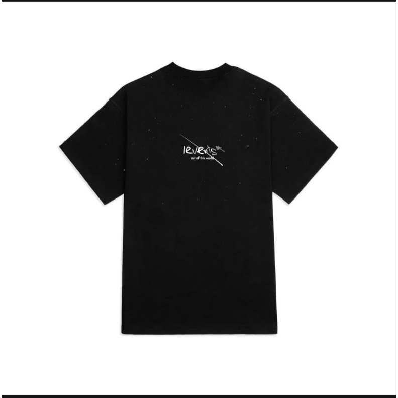 Áo tee Levents Spaceship - Black/White