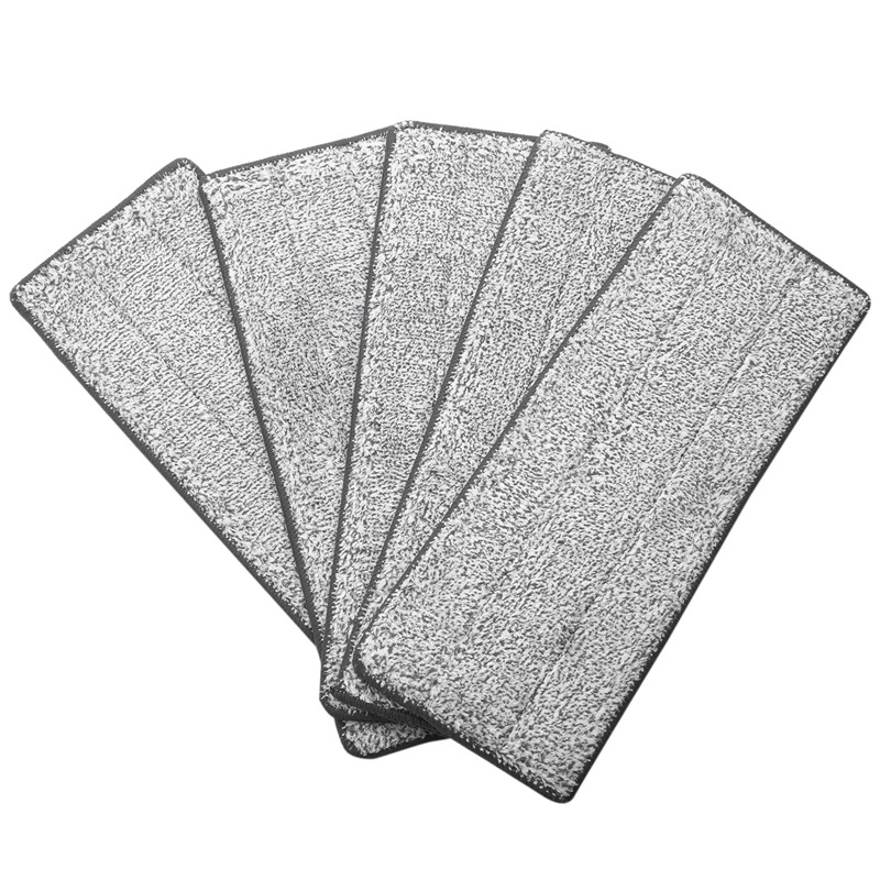 10 CÁI Miếng Lau Sợi Nhỏ Nhà Bếp Làm Sạch Sàn Nhà Bếp Vải Lau Nhà Phòng Tắm Thay Thế Cây Lau Sàn Dụng Cụ Làm Sạch Sàn