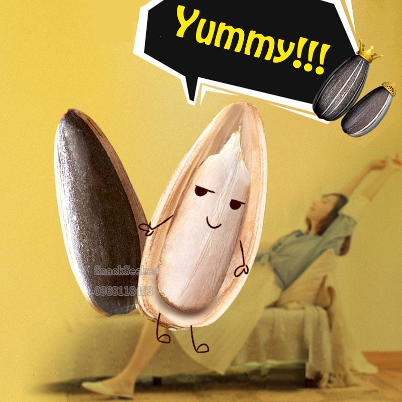 Hướng Dương Tẩm Vị Dừa-Mỹ Vị Hàng Nhập Khẩu Gói 40g Hạt Siêu To Siêu khổng lồ-SNACKSEEKER | BigBuy360 - bigbuy360.vn