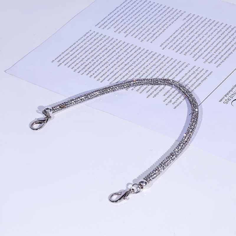 Phụ Kiện Tay Cầm Túi Xách Dự Tiệc Tối Chuỗi Xích Có Khóa Tôm Hùm Và