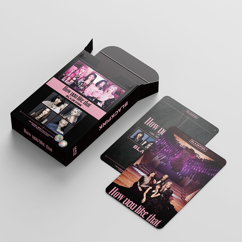 Set 54 Thẻ Ảnh LOMO In Hình Thành Viên Nhóm Nhạc Blackpink