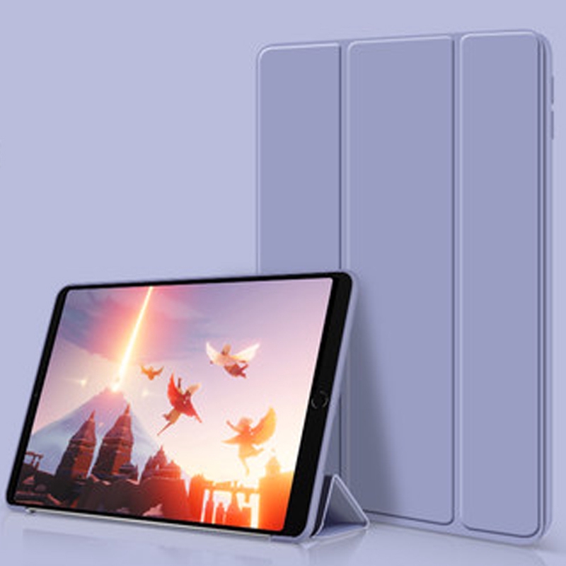 Bao da máy tính bảng silicon mềm gập ba cho iPad Pro 11 2020 12.9 7th Gen 10.2 6th 5th 9.7 2018 2017 Air 3 2 1 Mini