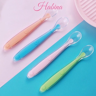 Thìa Ăn Dặm Silicon Siêu Mềm Mại Cho Bé Cán Nhựa - Muỗng Ăn Dặm Silicon Nhiều Mầu- Muỗng Ăn Cho Bé