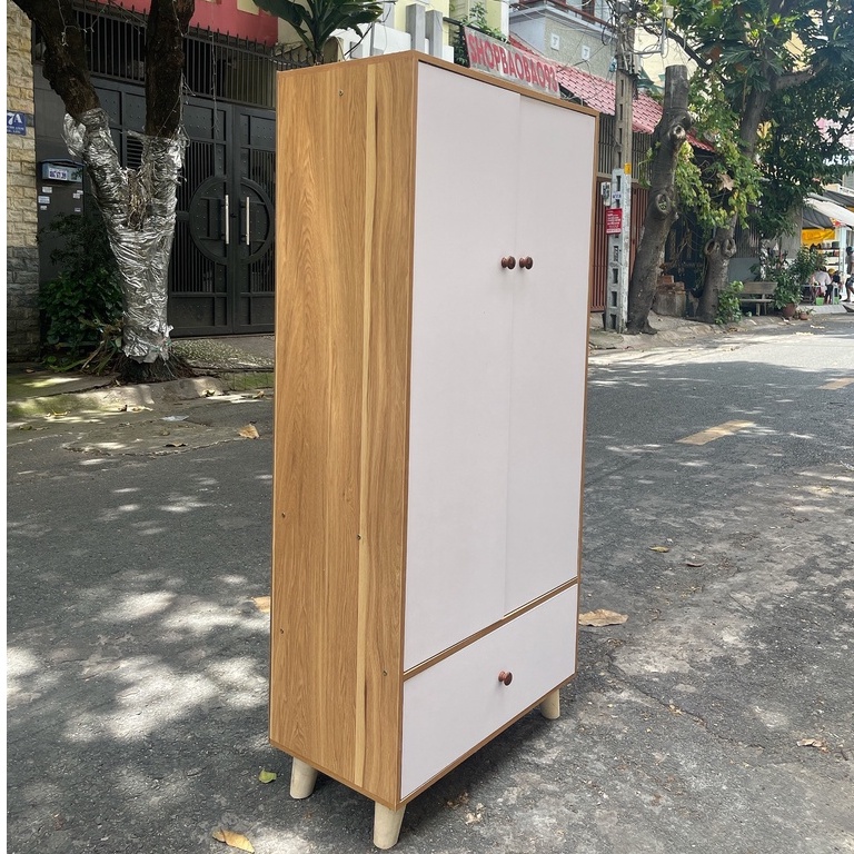 Tủ quần áo tủ treo đồ đa năng tủ gỗ chất liệu MDF chông nước hiện đại - H10