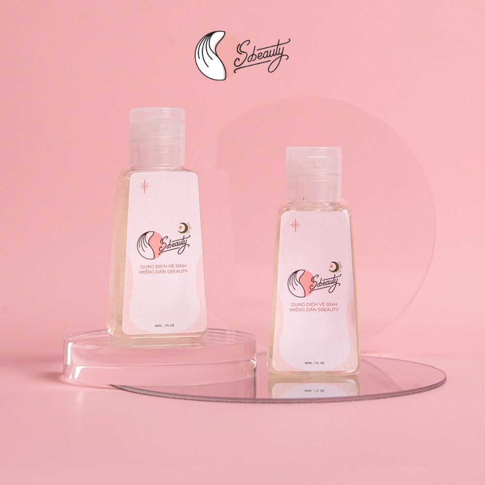 Chai Dung Dịch Vệ Sinh Miếng Dán Ngực Sbeauty 50ml