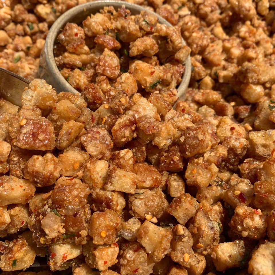 TÓP MỠ SẤY GIÒN RIM MẮM HÀNH