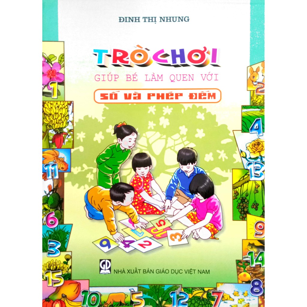 Sách - Trò Chơi giúp bé làm quen với Số và Phép đếm