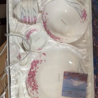 BỘ BÁT ĐĨA PHÚ SỸ, TRÁNG MEN NGỌC