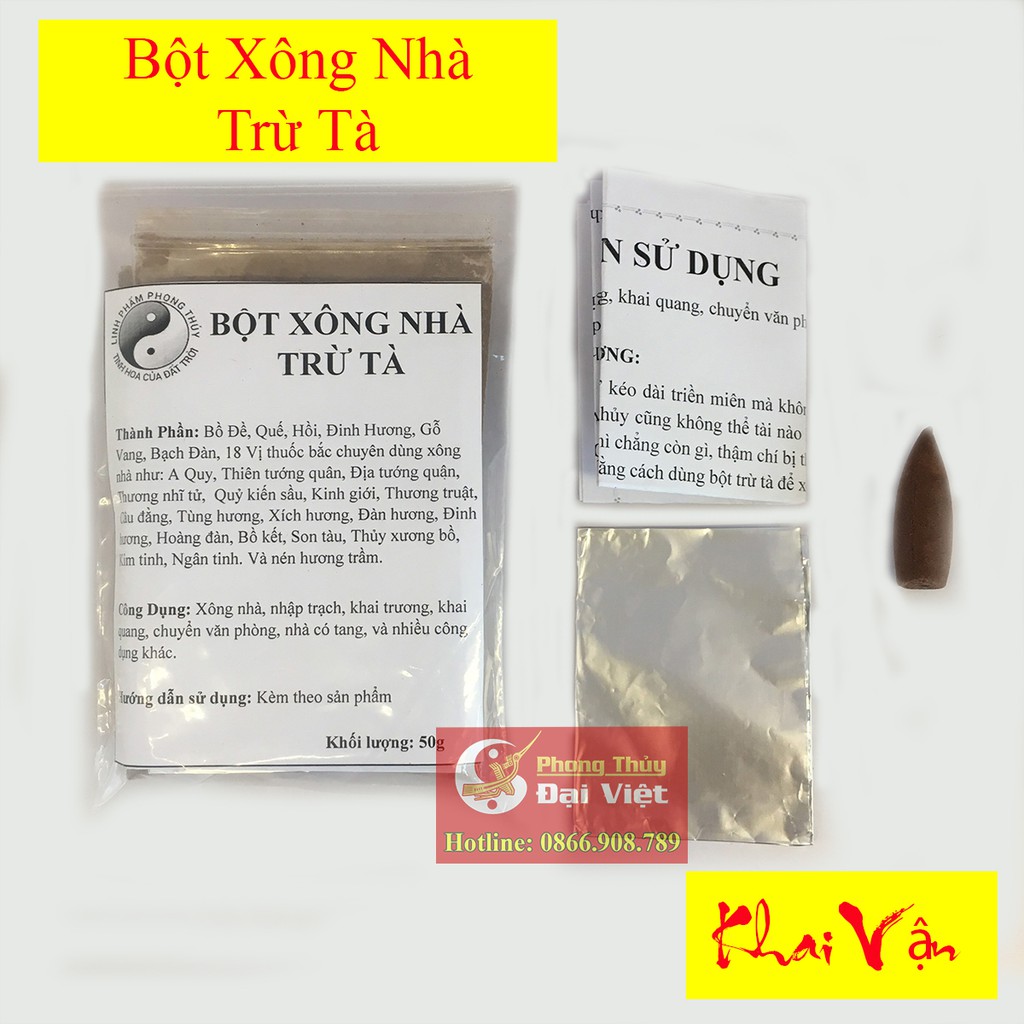 Bột Xông Nhà -Khai Vận