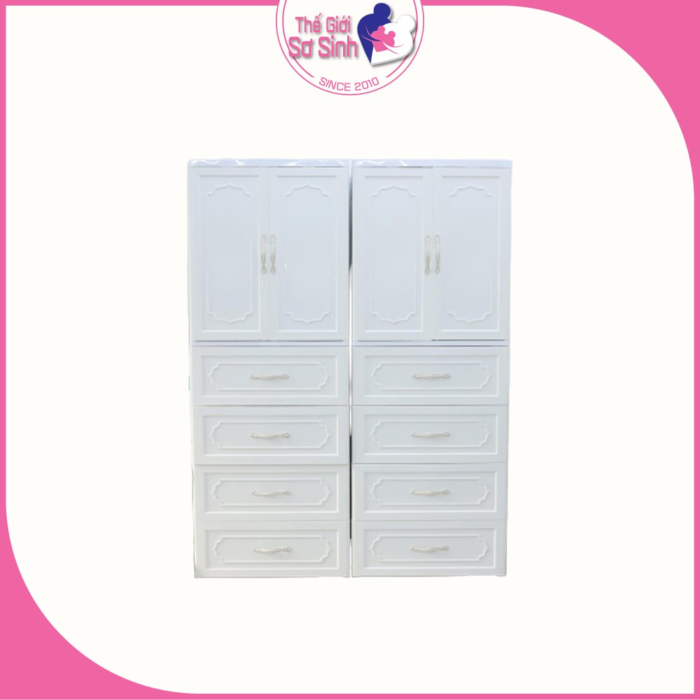 Tủ Nhựa Cho Bé 5 Tầng Honper Cao Cấp Nhựa Cao Cấp, Thiết Kế An Toàn Cho Bé - Thế Giới Sơ Sinh
