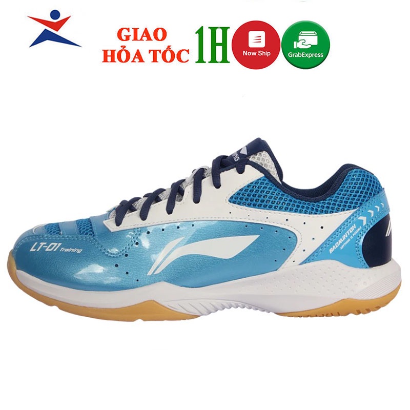 Giày cầu lông nam Lining AYTS024-2 mẫu mới màu xanh