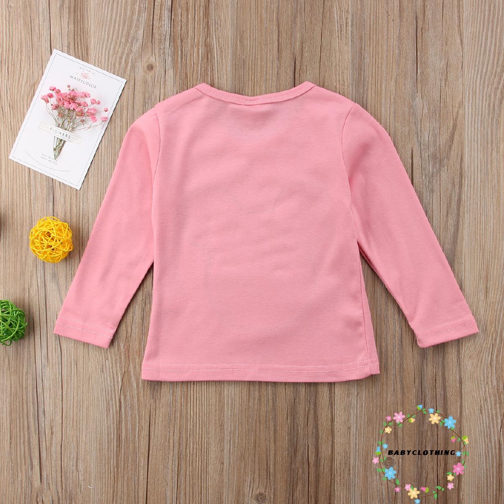 ღWSVღNew Kids Toddler Clothes Girls Polka Dot Long Sleeve Casual T Shirt Blouse Tops