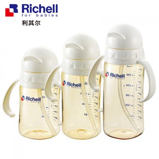 BÌNH ỐNG HÚT PPSU RICHELL (DUNG TÍCH 200ML)