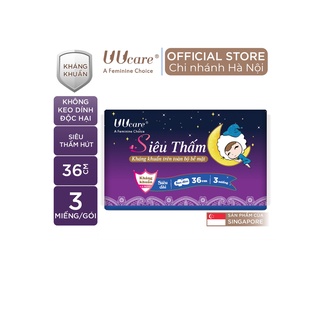 Băng vệ sinh UUcare Young Girl Siêu thấm 36cm cho sản phụ sau sinh