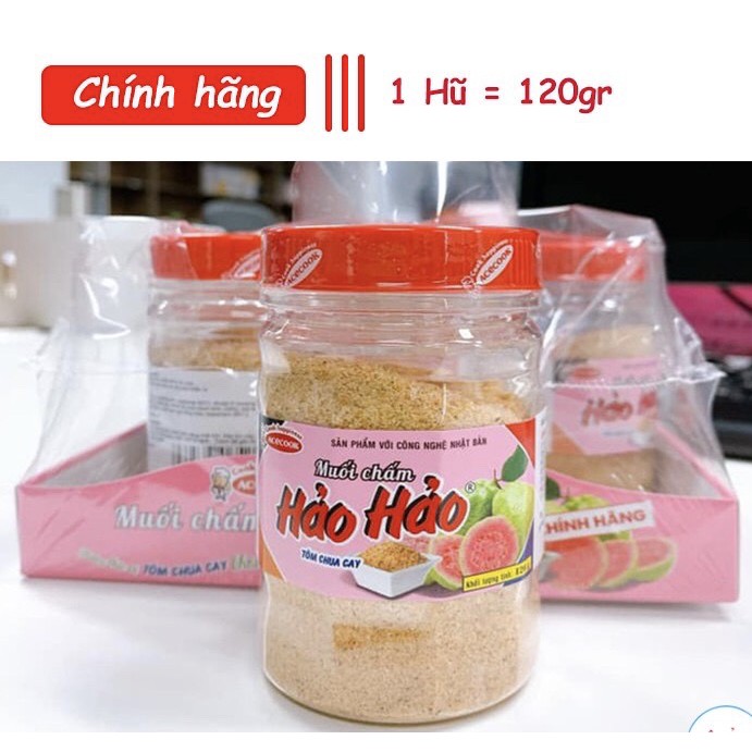 Muối chấm hảo hảo tôm chua cay 120g