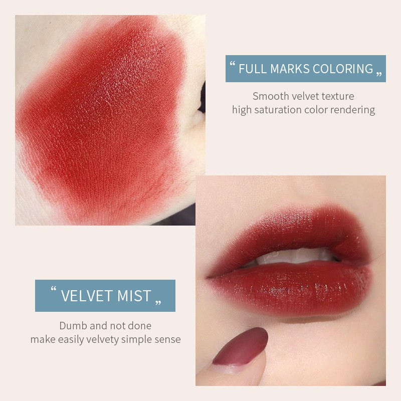 Bộ 5 son môi Pinkyfocus màu nhung chống thấm nước | BigBuy360 - bigbuy360.vn