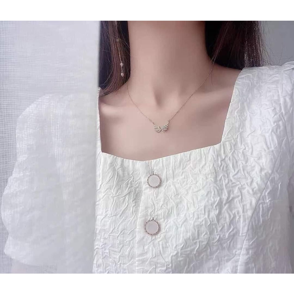 Dây chuyền bạc nhỏ xinh đáng yêu