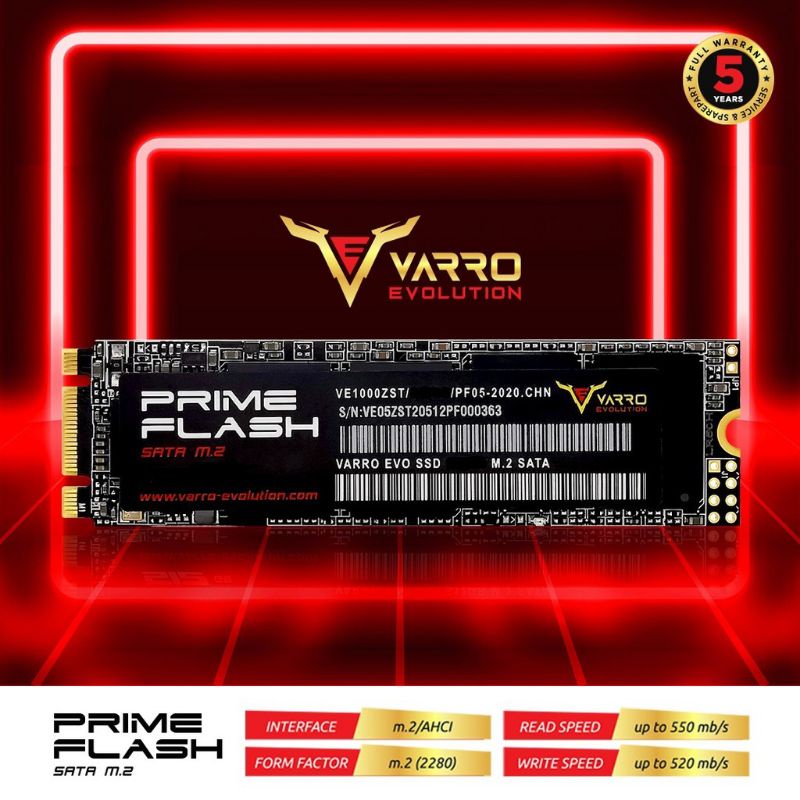 Prime FLASH NGFF 2280 SATA 3 - SSD M2 128GB NGFF 2 | BigBuy360 - bigbuy360.vn