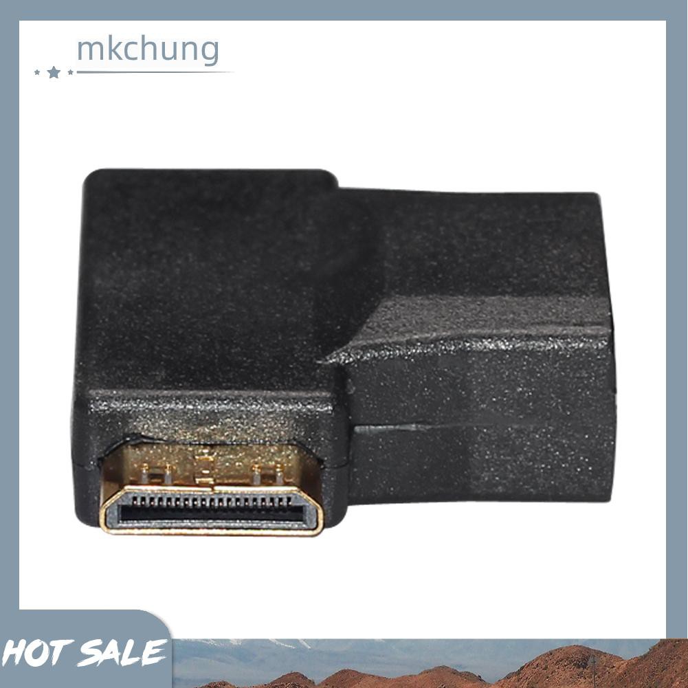 Đầu Chuyển Đổi 3 Cổng Hdmi Cái Sang Mini Hdmi 2 Trong 1 Đa Năng 90 Độ