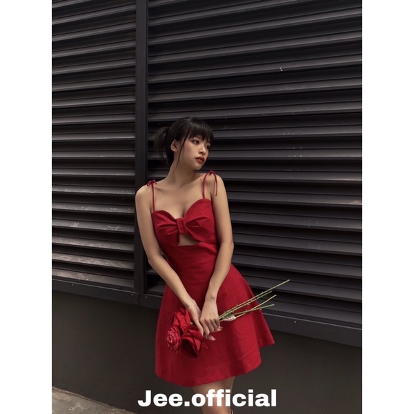 Jee - BURGUNDY dress