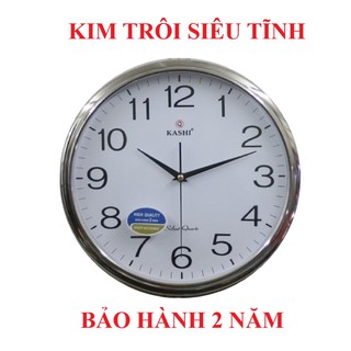 Đồng hồ treo tường Kashi K78 Kim trôi siêu tĩnh